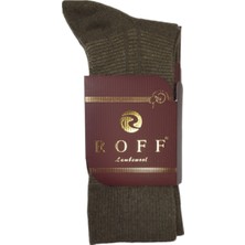 Roff Çorap Yünlü Lambswool Koyun Kılı Kışlık Erkek Çorap 3 Lü Paket 40-44 Numara