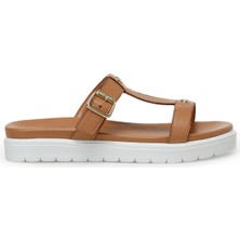 Nine West REBE 3FX Taba Kadın Düz Terlik