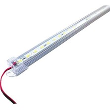 Digielektro Barled 24 Volt Çubuk LED 72 Ledli 5630 Kasalı Şeffaf Kapak 100 cm