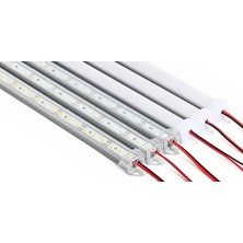 Digielektro Barled 24 Volt Çubuk LED 72 Ledli 5630 Kasalı Şeffaf Kapak 100 cm