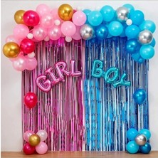 Çıtı Pıtı Store Cinsiyet Partisi Balon Seti Folyo Balonlu