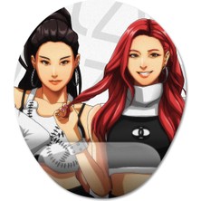 Pixxa Itzy Bilek Destekli Mousepad Model - 3 Oval