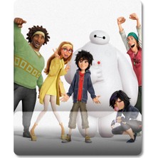 Pixxa Big Hero 6 Bilek Destekli Mousepad Model - 1