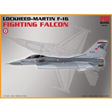 Pm Model Lockheed Martin F-16 Fighting Falcon Pm Model Demonte Plastik Uçak Maket Kiti