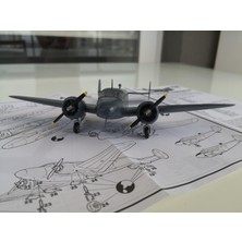 Pm Model Beechcraft  C-45 Expeditor Royal Navy Pm Model Demonte Plastik Uçak Maket Kiti