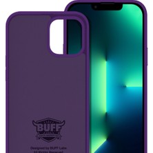 Buff iPhone 13 Pro Max Rubber S Kılıf Purple