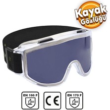 Kayak Gözlüğü Güneş Kar Gözlük Füme Snowboard Glasses Ekonomik Seri Gözlük