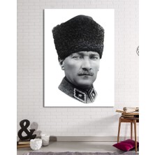 Morfil Sanat Atölyesi Atatürk Mustafa Kemal Makam Panosu Tablosu Kanvas Tablo Resmi Kurumlar Okullar