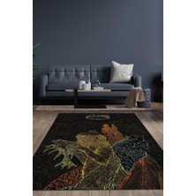 Homshtag Taç Oyunları Dokuma Tabanlı Yıkanabilir Game Of Thrones Halısı