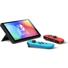 Nintendo Switch OLED Yeni Nesil Konsol 64GB + New Super Mario Bros U Deluxe Oyunlu Bundle