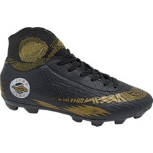 Jump 28365 Erkek Siyah Bağcıklı Çoraplı Krampon Ayakkabı