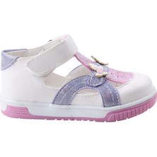 Papuçcity Arzen 02428  Kız Çocuk Bebe Sandalet Ayakkabı