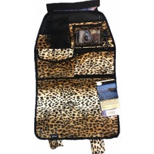 Hasyılmaz Otomobil Koltuk Arkası Eşya Düzenleyici Organizer 57X38 cm Leopar