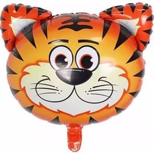 Parti Station Kaplan Balon Kaplan Kafası Folyo Balon 55 cm Uçan Balon Helyum Balon