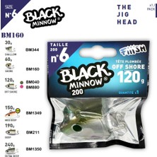 Fiiish Black Minnow BM200/6 1x Jig Head