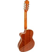 Mitello Ince Kasa Elektro Klasik Gitar LC3923SCEQ Naturel