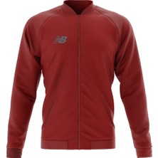 New Balance Erkek Sweatshirt TSJ2211-RED