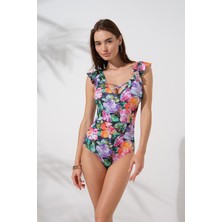 Pierre Cardin Frjı Kol Fırfır Detay Askılı Mayo 231126-D