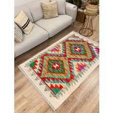 Infort Cotton Serisi Dekoratif Dokuma Taban Saçaklı Kilim