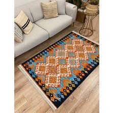 Infort Cotton Serisi Dekoratif Dokuma Taban Saçaklı Kilim