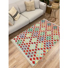 Infort Cotton Serisi Dekoratif Dokuma Taban Saçaklı Kilim
