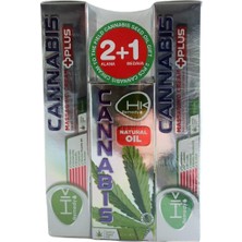 Hk Remedy Cannabis Yağı 50 ml & 2 x Cannabis Masaj Kremi 100 ml 3'lü Set