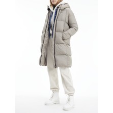 Calvin Klein Jeans Ekru Kadın Şişme Mont J20J219820A03