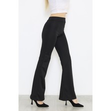 Mimu Store Ispanyol Paça Pantolon Siyah - 8635.1567.