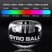 Upway Gyro Ball El Bilek Egzersiztopu Otomatik Jiroskop Kol Kuvvet Spor Ekipmanı