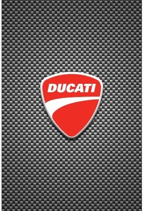 Ggart Decoration Motorcu Kask Askısı Kanvas Baskı Ducatı 2 (Tekli Askılık)