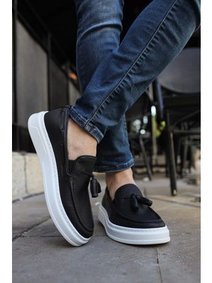 Shoecide CH127 Cbt Loafer-X Erkek Ayakkabı Siyah