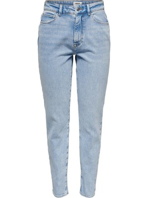 Only ONLEMILY STRETCH HW ST AK Mavi Kadın Jean Pantolon