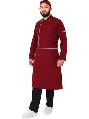 Personelity Şef Aşçı Ceketi Mutfak Uzun Kollu