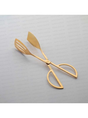 Nehir Titanyum Gold 25 cm Makas Maşa