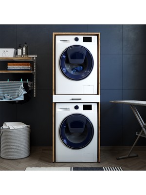 Roomart Çamaşır ve Kurutma Makinesi Dolabı