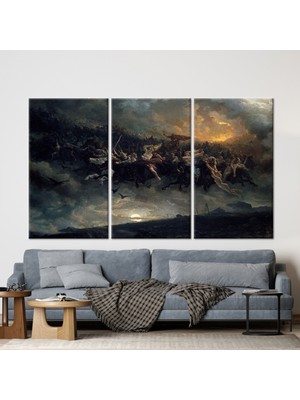 Kayra Export 3 Parçalı  Üreme Baskılı Ünlü Posteri