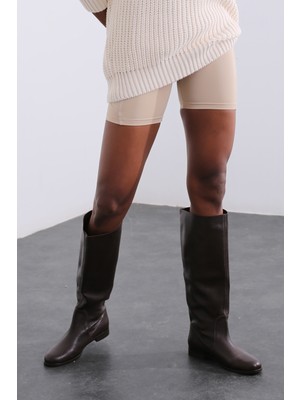 5in1Canpolat Kahverengi Binici Çizme 13167