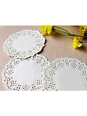 Sska Kağıt Bardak Çay Tabağı Altlığı 500 Adetlik 1 Paket 9 Cm. - Beyaz