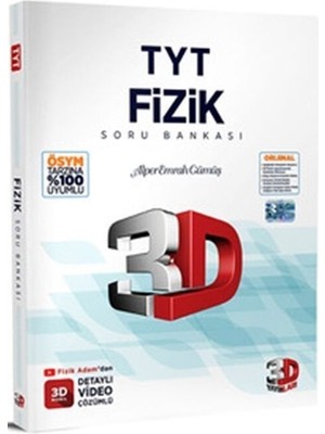 3D Yayınları TYT Fizik Soru Bankası - TYT Soru Bankası