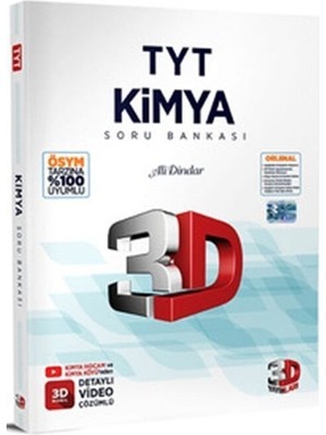 3D Yayınları TYT Kimya Soru Bankası - TYT Soru Bankası
