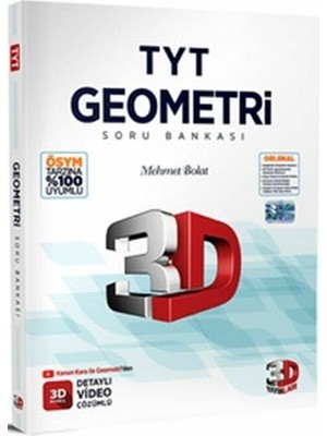3D Yayınları TYT Geometri Soru Bankası - TYT Soru Bankası