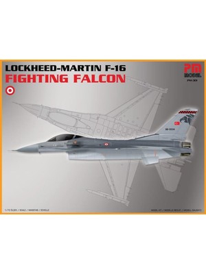 Pm Model Lockheed Martin F-16 Fighting Falcon Pm Model Demonte Plastik Uçak Maket Kiti