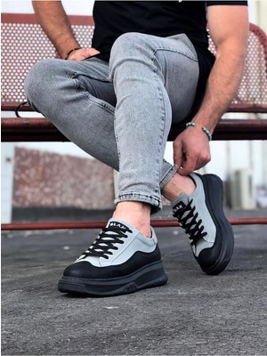 Deezy Wear WG507 Kömür Gri Erkek Ayakkabı
