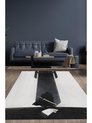 Homshtag Kış Geliyor Dokuma Tabanlı Yıkanabilir Game Of Thrones Halısı