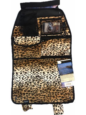 Hasyılmaz Otomobil Koltuk Arkası Eşya Düzenleyici Organizer 57X38 cm Leopar
