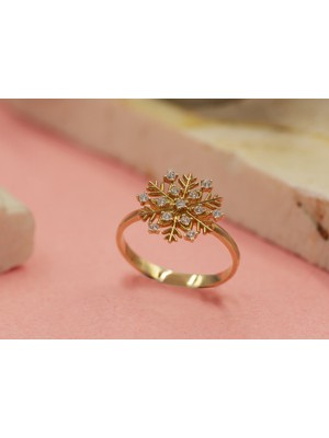 Turna Gold Kar Tanesi Üçlü Altın Mini Set