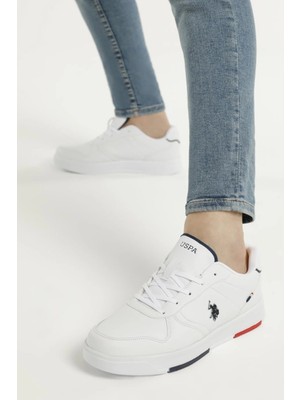 U.S. Polo Assn. Andrei Kadın Beyaz Sneaker