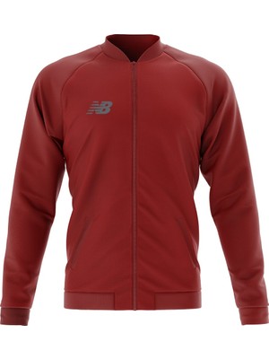 New Balance Erkek Sweatshirt TSJ2211-RED