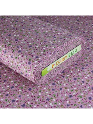 Stay Home Poplin Basma Kumaş Nevresimlik Elbiselik Eni 170CM