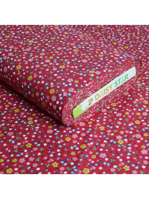 Stay Home Poplin Basma Kumaş Nevresimlik Elbiselik Eni 170CM